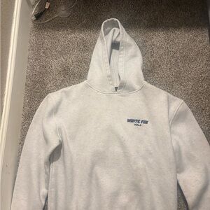 White Fox Boutique Light Gray Hoodie